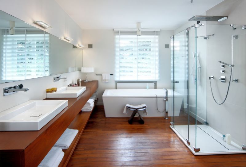 Contemporary Shower Areas